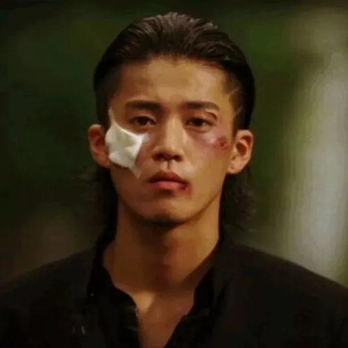 小栗旬吃瓜头像